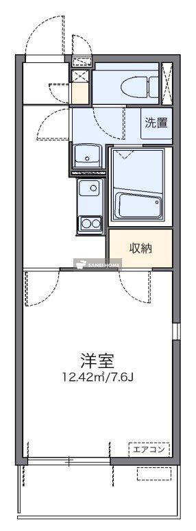 レオネクストサンハイムの間取り