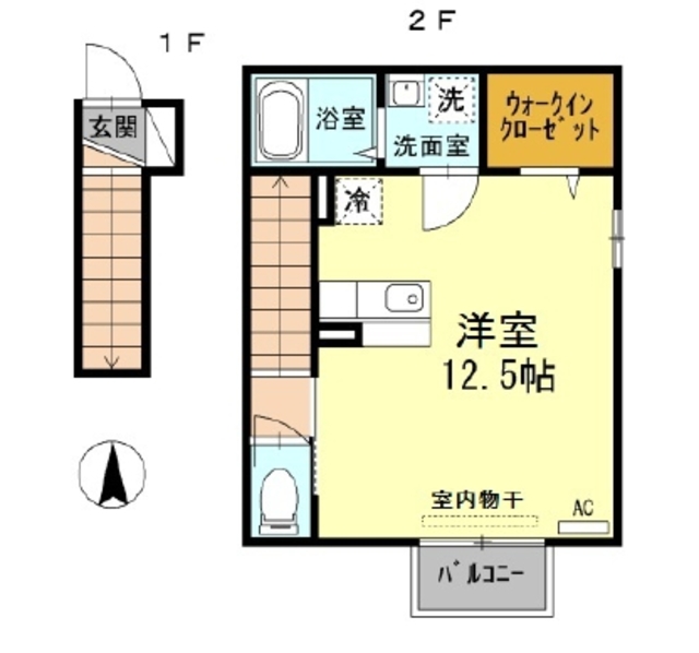 【ラ・グラシューズの間取り】