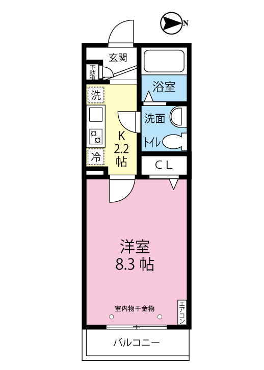 リンデンハウスの間取り