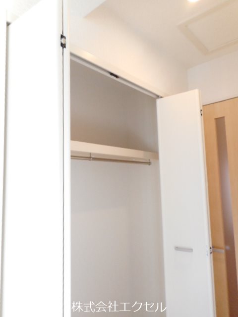 収納　クローゼット完備。