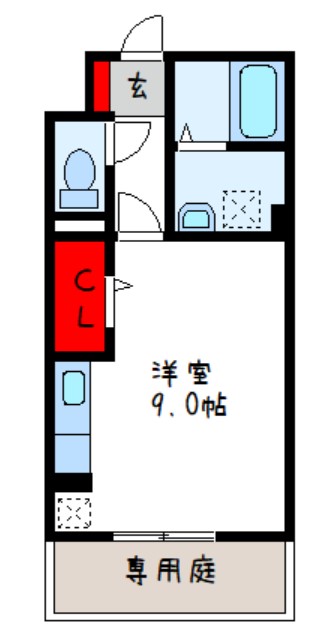 八尾市天王寺屋のアパートの間取り