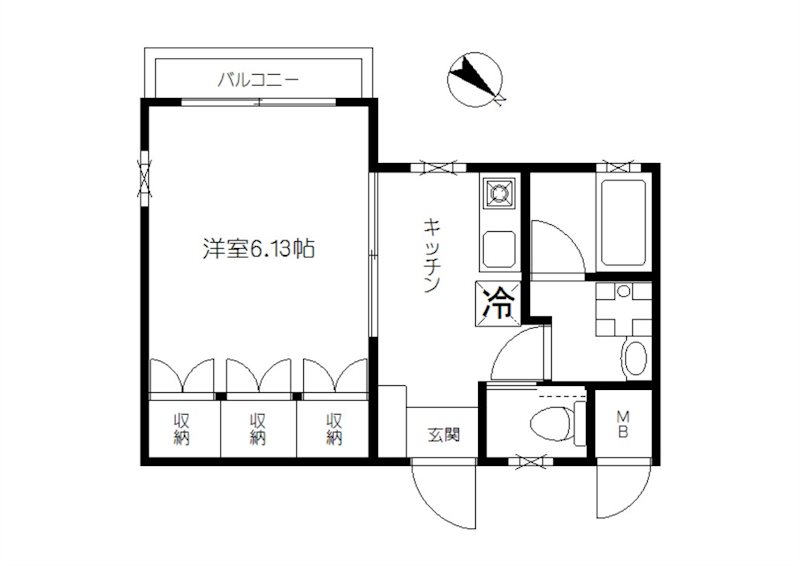 ヒルサイド桜坂の間取り