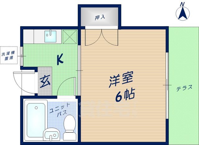 ライフ寧楽の間取り