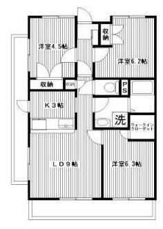 横浜市瀬谷区本郷のマンションの間取り