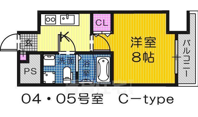 堺市堺区宿院町東のマンションの間取り