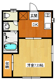 チェリーハウスの間取り