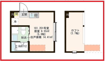 フルハウスの間取り