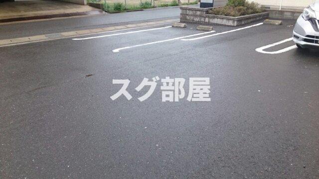 【ビューサイトの駐車場】