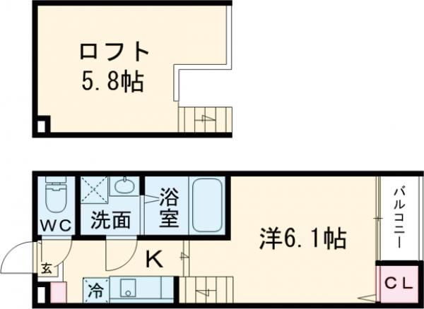 ハーモニーテラス小栗栖森本町の間取り