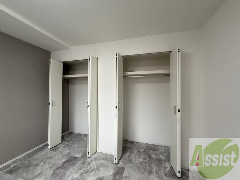 収納　収納もバッチリあるのでお部屋が片付きますよ！