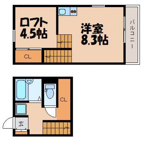 プレシャスコートの間取り