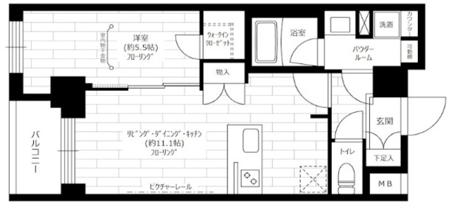 ステージグランデ東武練馬の間取り