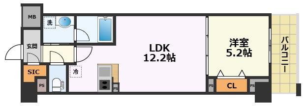 ロイジェント日吉IIの間取り