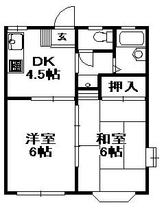 ルシエール横山の間取り