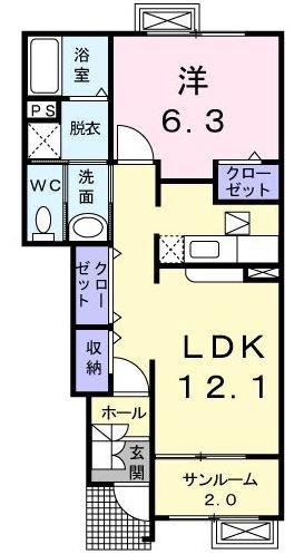 ブランシェスの間取り