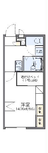 レオパレス根崎の間取り