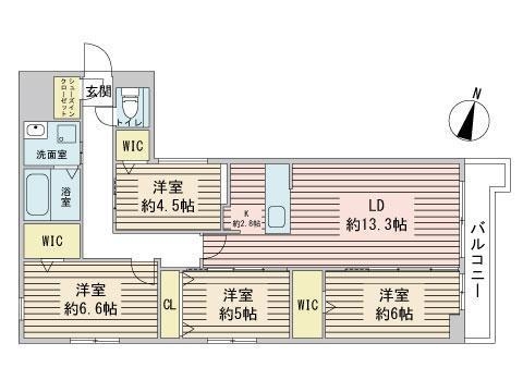 S-RESIDENCE宮の森の間取り