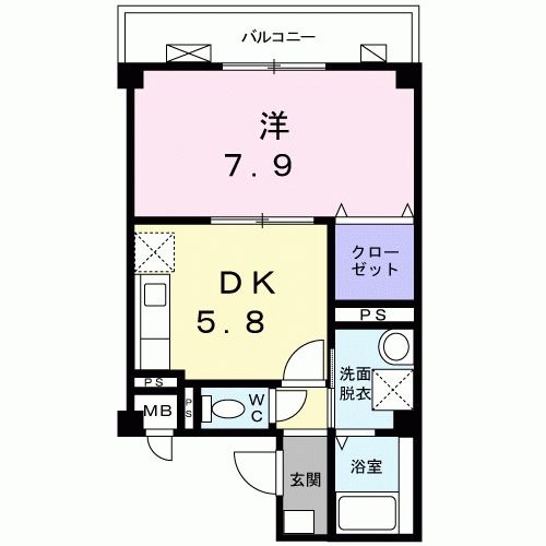 ＮＥＸＴ　ＳＴＡＧＥ　烏丸御池の間取り