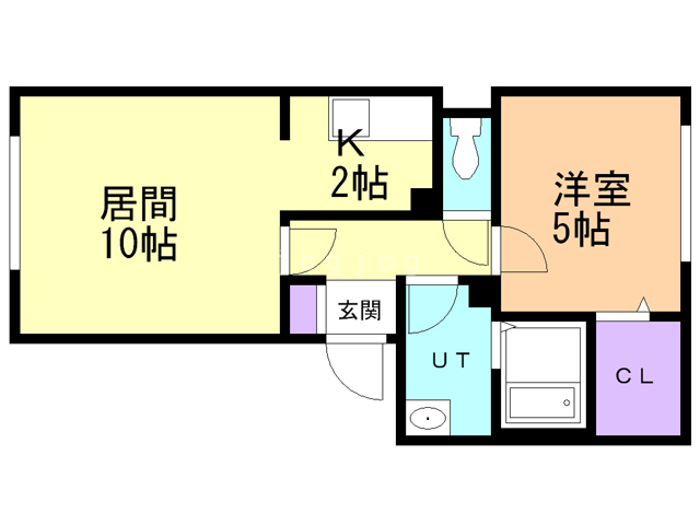 Ｄｉａｓトムトムの間取り