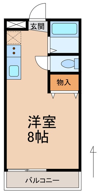 サンシャインタカラIIIの間取り