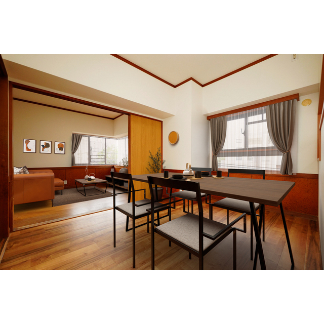 居室・リビング　ＣＧイメージ　家具はつきません