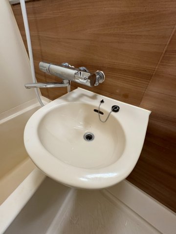 洗面設備　使いやすい洗面所です
