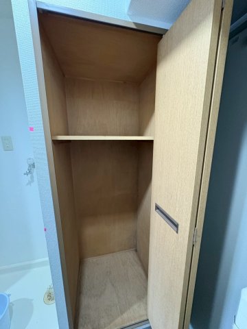 収納　たっぷりとした収納スペースです