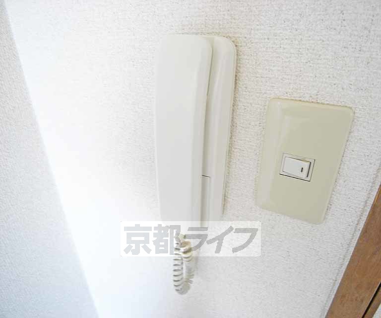 セキュリティ　来客も安心です。