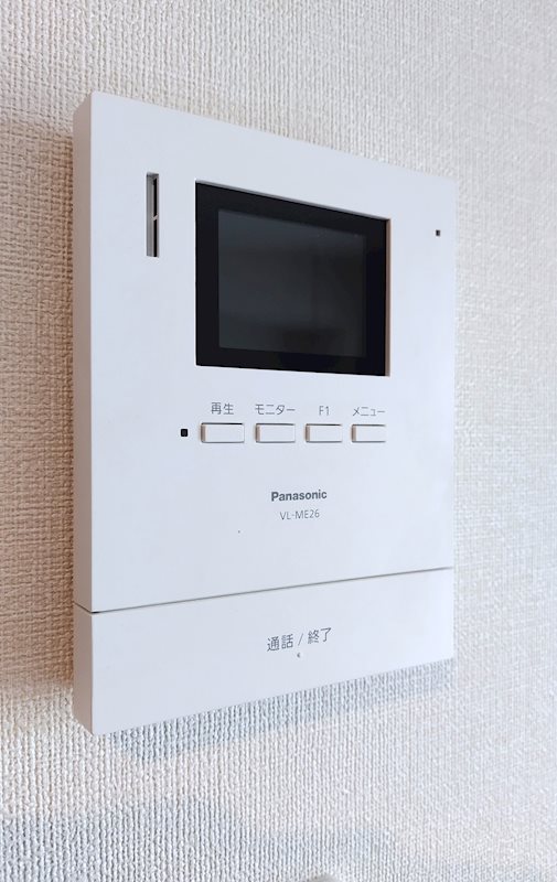 セキュリティ　モニター付きインターホン