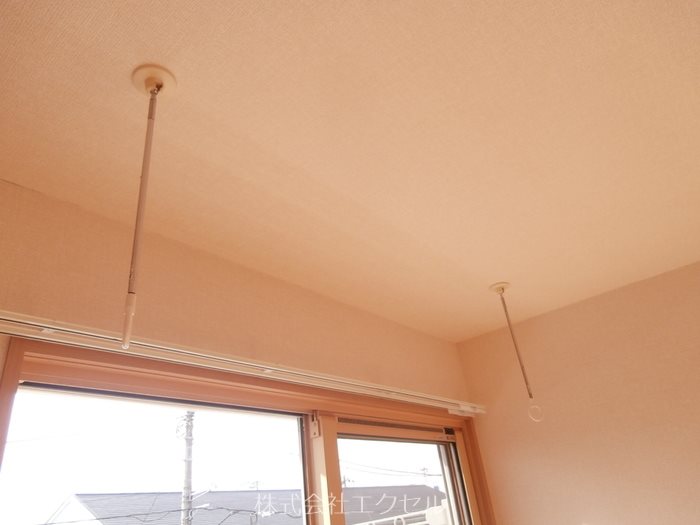 その他設備　室内物干しできます。