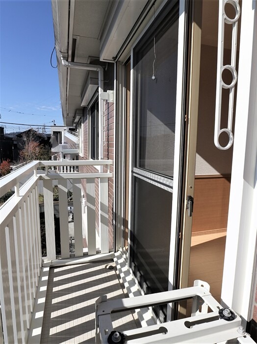 バルコニー　ベランダ南西向きです。