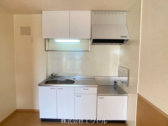 キッチン　２口コンロ設置可です。