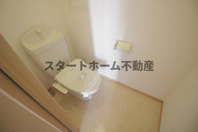 トイレ　ゆったりとした空間のトイレです