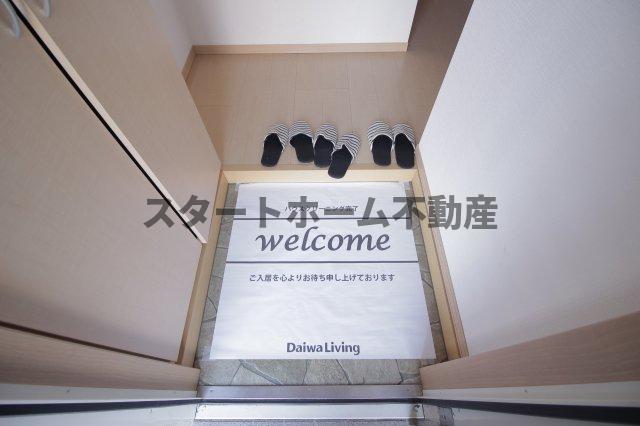 玄関　ゆったりとした玄関です