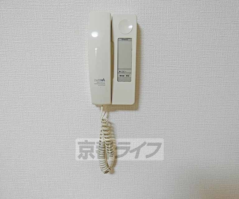 セキュリティ　インターホンです。