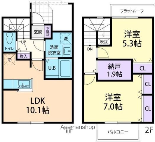 CrossHeighes_間取り_0