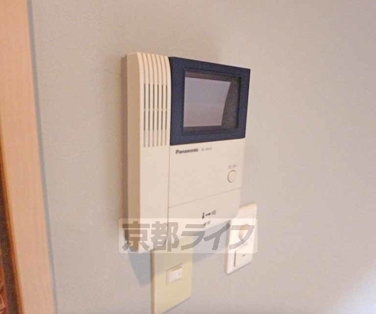 セキュリティ　来客確認が出来ます。