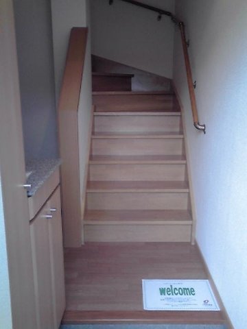 玄関　落ち着いた玄関です