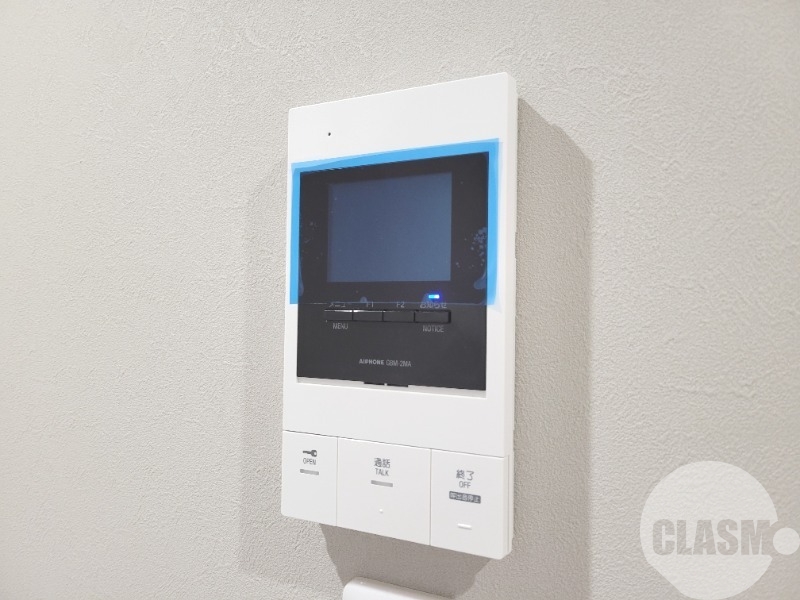セキュリティ　来訪者が確認できるモニターホン♪