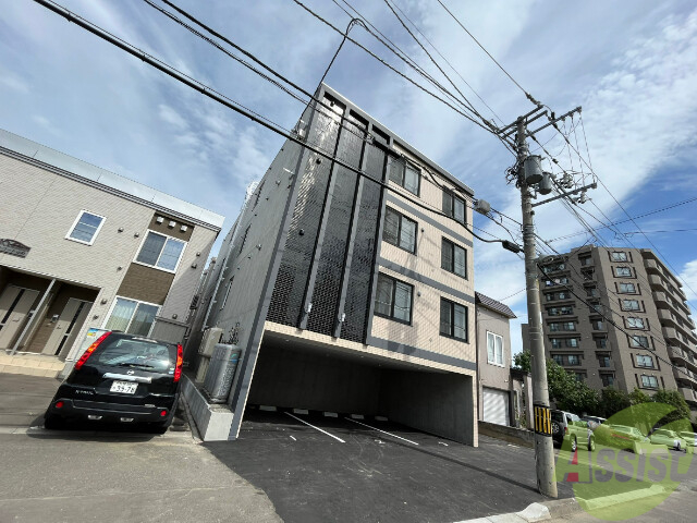 建物外観　札幌市東区北二十六条東「メニーズコート元町北」