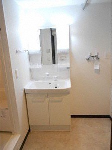 洗面設備　シャワードレッサー付きです！