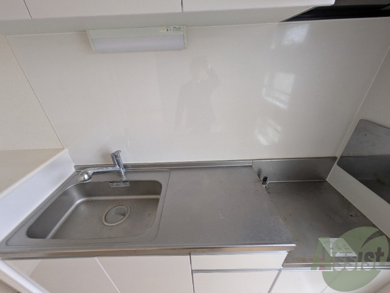 キッチン　キッチンにはお好きなコンロを設置してお使い頂けます。