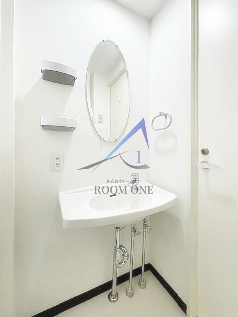 洗面設備　洗面台です。