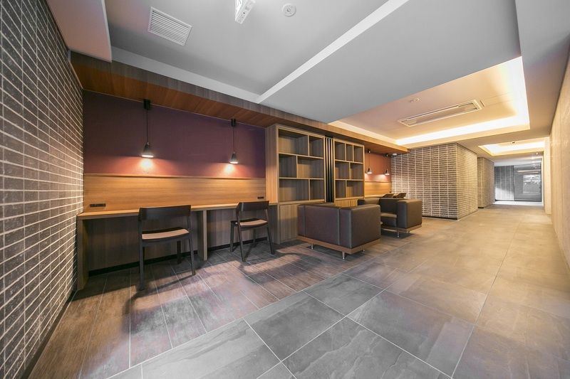 ロビー　ゆとりのあるロビーです