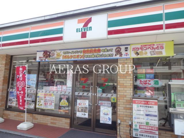 コンビニ　セブンイレブン川口上青木3丁目店（コンビニ）まで437m