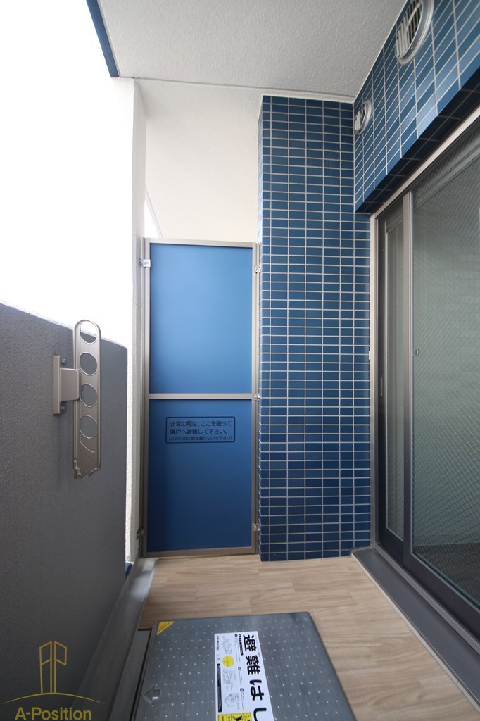 バルコニー　プレサンス谷町九丁目駅前