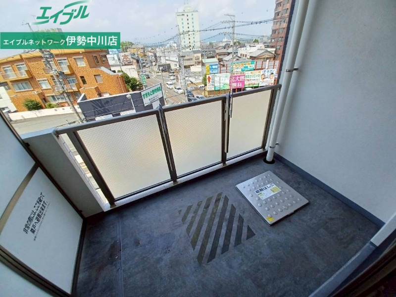 バルコニー　別部屋参考写真です。