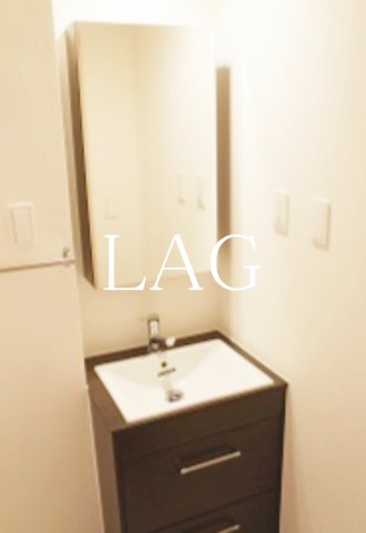 洗面設備　洗面台です。