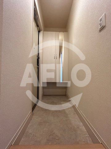 玄関　アゴーラ針中野　玄関