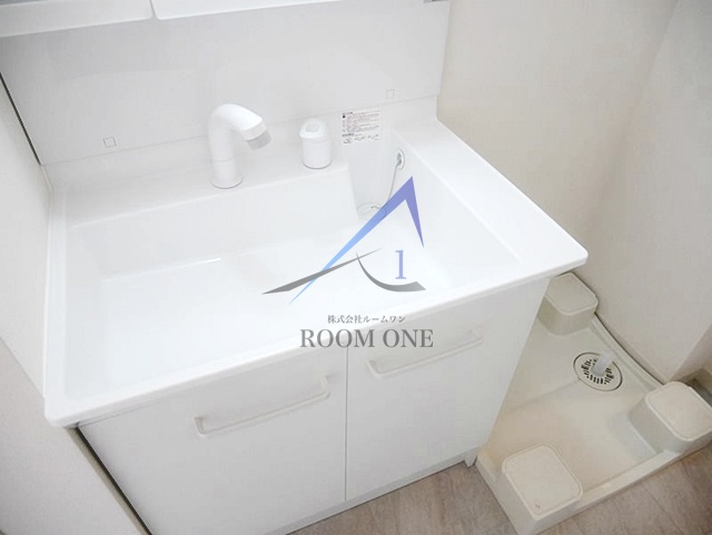 洗面設備　洗面台です。